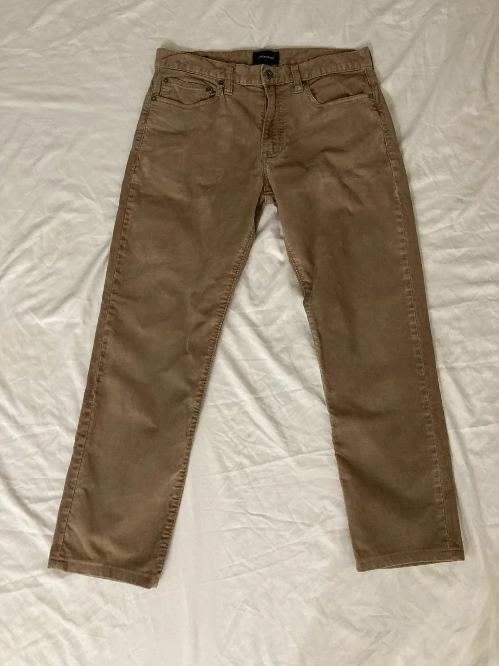 J. Crew Men's Straight-Leg Pants in Brown